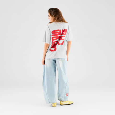 Bestsellers GTD / S(us)USPICOUS Tee - Ash
