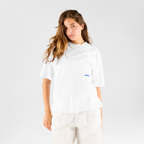 Bestsellers GTD / S(us)USPICOUS Tee - White & Big Blue