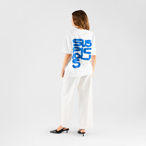 Bestsellers GTD / S(us)USPICOUS Tee - White & Big Blue