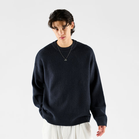 Winter 2 / Script Knitted Sweat - Nightfall