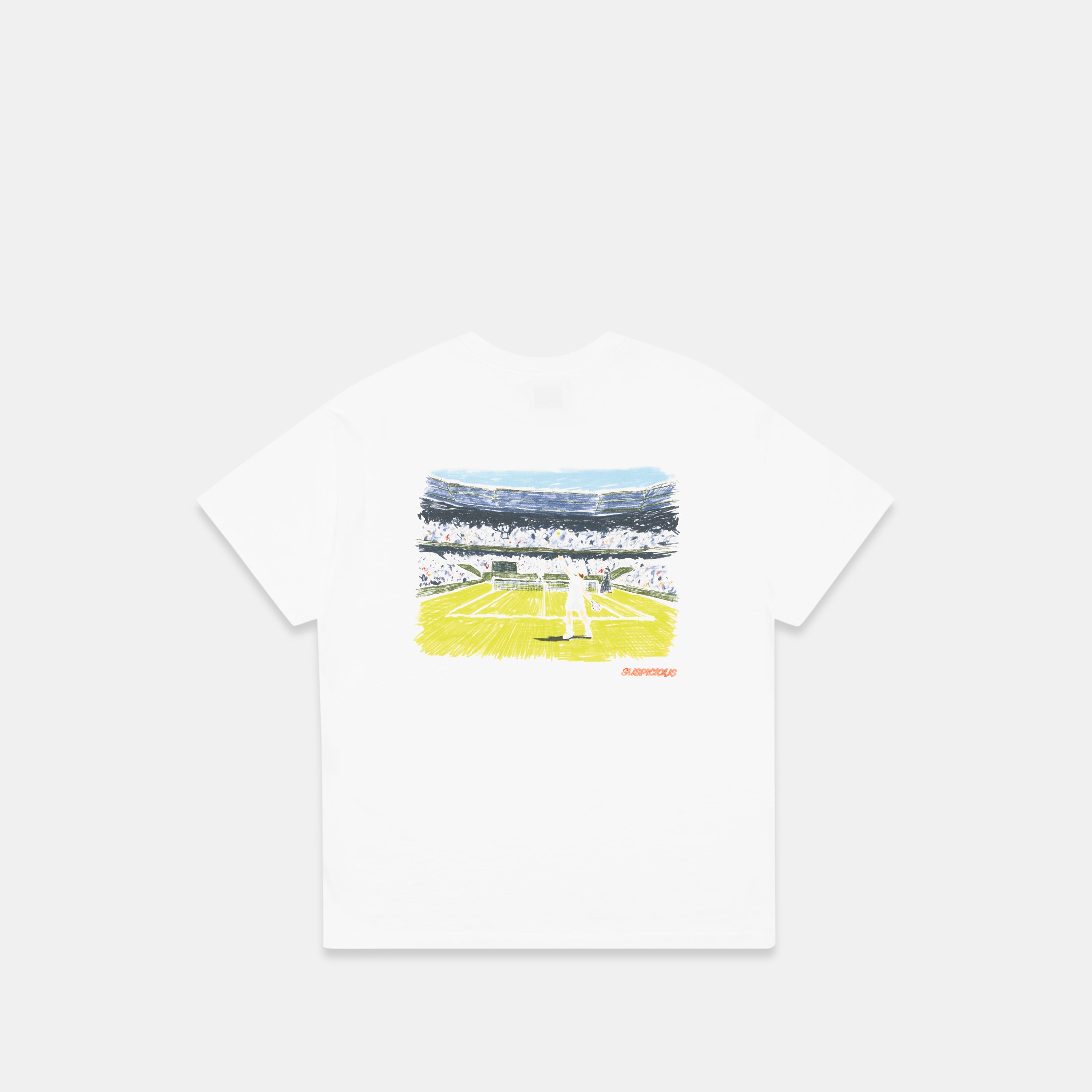 Serve Tee - White – Suspicious Antwerp