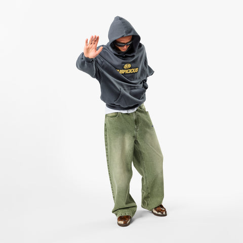 Softground / Signature Stamp Hoodie - Grisaille