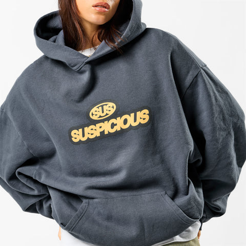 Softground / Signature Stamp Hoodie - Grisaille