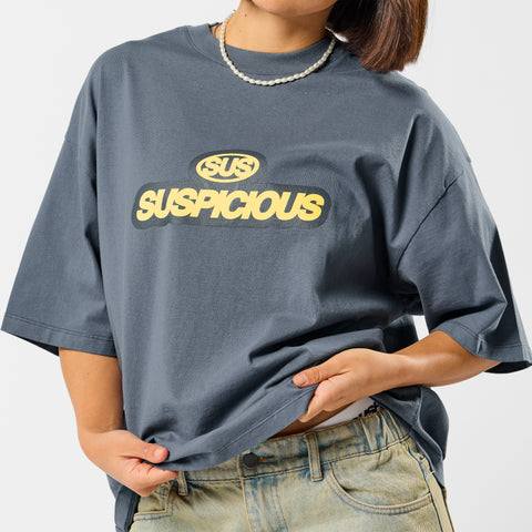 Softground / Signature Stamp Tee - Grisaille