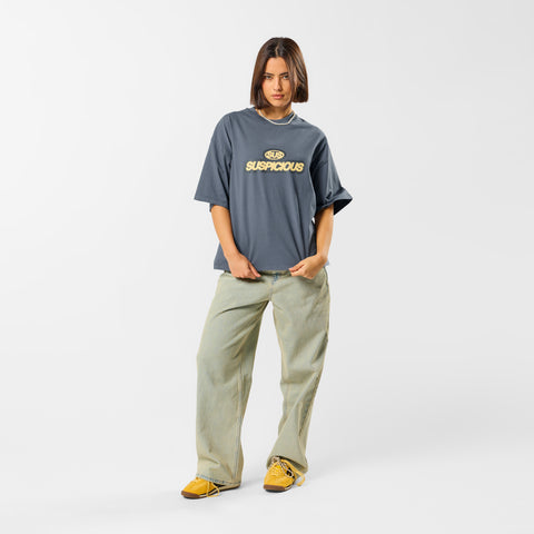 Softground / Signature Stamp Tee - Grisaille