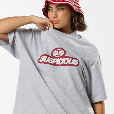 S2 / Signature Stamp Tee - Neutral Heather