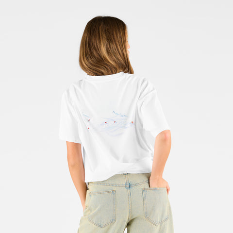 Winter 1 / Slalom Tee - White