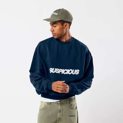 Spring / Slanted Crewneck - Nightfall