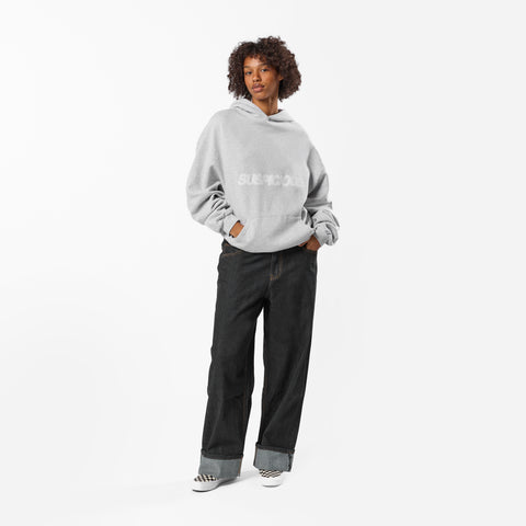 PL / Slanted Hoodie - Neutral Heather