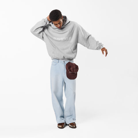 PL / Slanted Hoodie - Neutral Heather