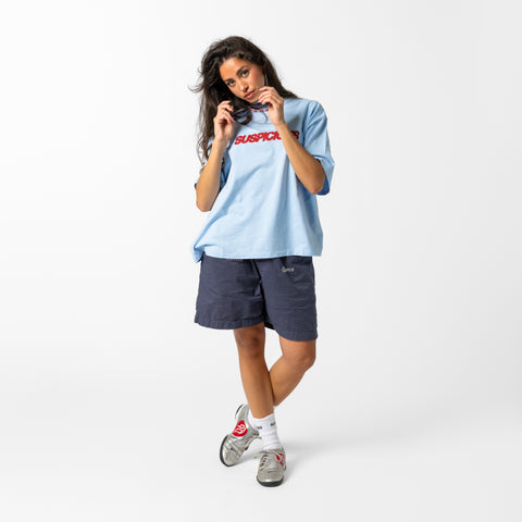 Summer / Slanted Tee - Celestial Blue