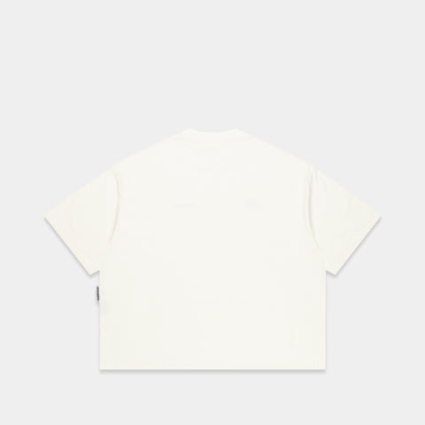 Summer / Slanted Tee - Natural