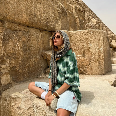 Spring / Wavy Polo - Green