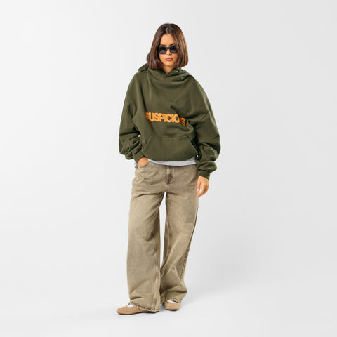 Softground / Solid Hoodie - Dark Armory