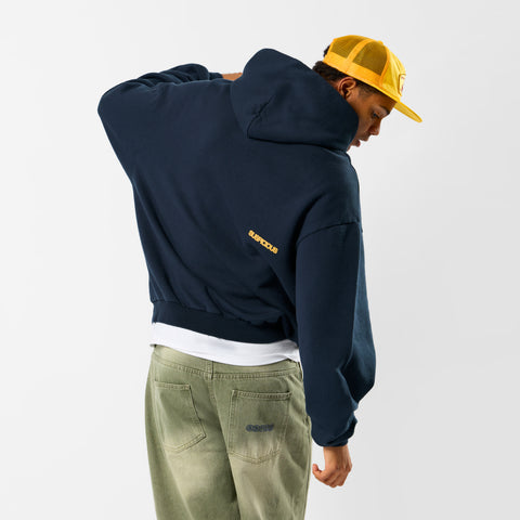 Winter 5 / Solid Hoodie - Nightfall