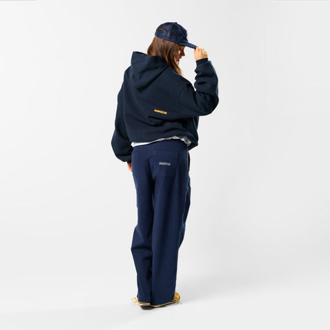 Winter 5 / Solid Hoodie - Nightfall