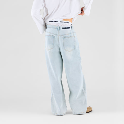 Summer Breeze / Solid Jeans - Bleached