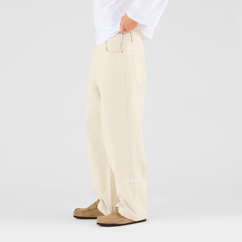Summer Breeze / Solid Jeans - Egret