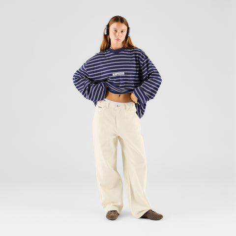 Summer Breeze / Solid Jeans - Egret