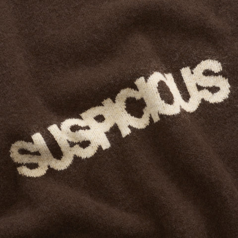 Winter 5 / Solid Knitted Sweat - Espresso