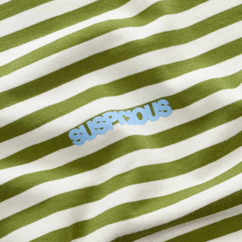 Bestsellers Variants / Solid Striped Longsleeve - Deep Moss