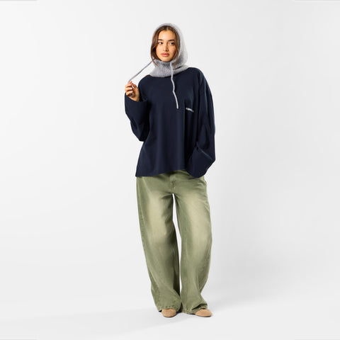 Winter 5 / Solid Longsleeve - Nightfall