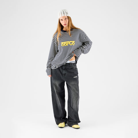 PL / Solid Striped Longsleeve - Coastal Blue