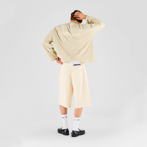 Summer Breeze / Solid Striped Longsleeve - Heather & Butter