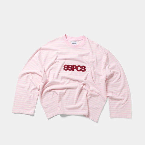 Bestsellers Variants / Solid Striped Longsleeve - Pink