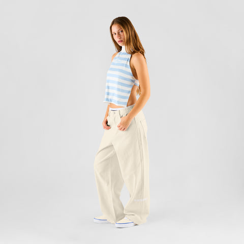Summer Breeze / Solid W Jeans - Egret