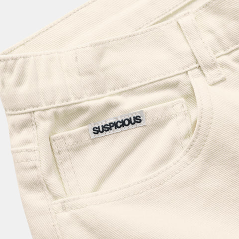 Summer Breeze / Solid W Jeans - Egret