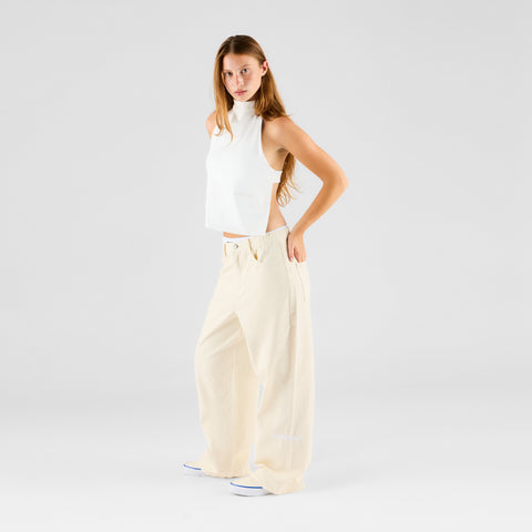 Summer Breeze / Solid W Reversible Halter Top - Celestial