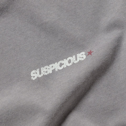 Suspicious Cowboys / Spirit Tee - Washed Charcoal