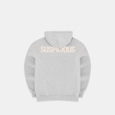 The Suspicious Hoodie - Neutral Heather