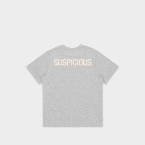 The Suspicious Tee - Neutral Heather