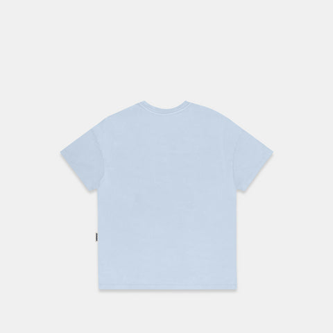 Spring / Slanted Tee - Celestial Blue