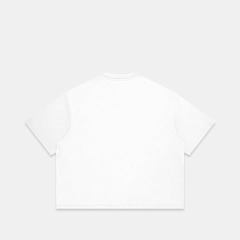 PL / Slanted Tee - White