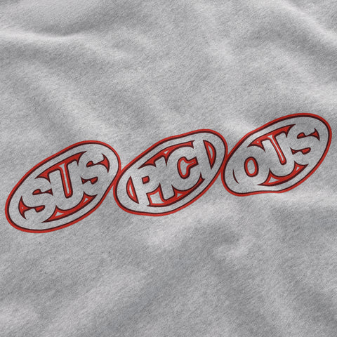 Spring / Triple Triform Crewneck - Neutral Heather