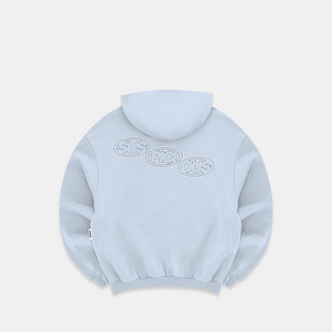 Spring / Triple Triform Hoodie - Celestial Blue