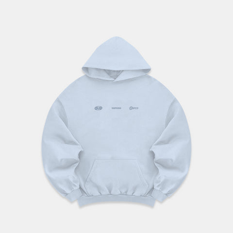Spring / Triple Triform Hoodie - Celestial Blue