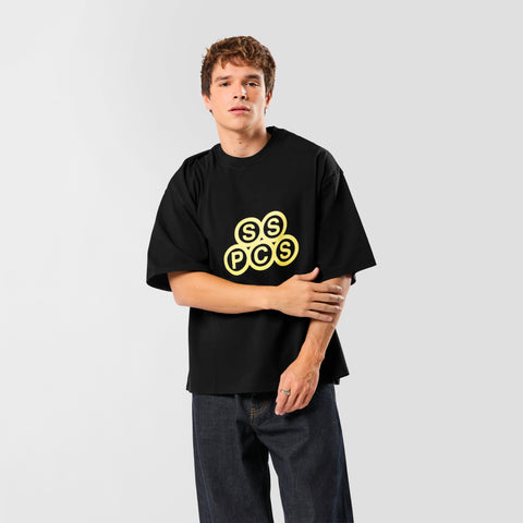 Winter2 / Stack Unit Tee - Black