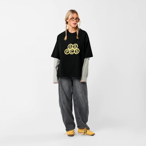 Winter2 / Stack Unit Tee - Black