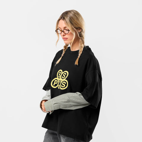 Winter2 / Stack Unit Tee - Black