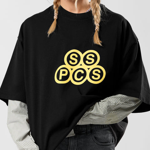 Winter2 / Stack Unit Tee - Black