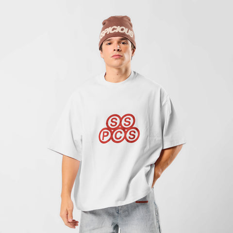 Winter2 / Stack Unit Tee - White