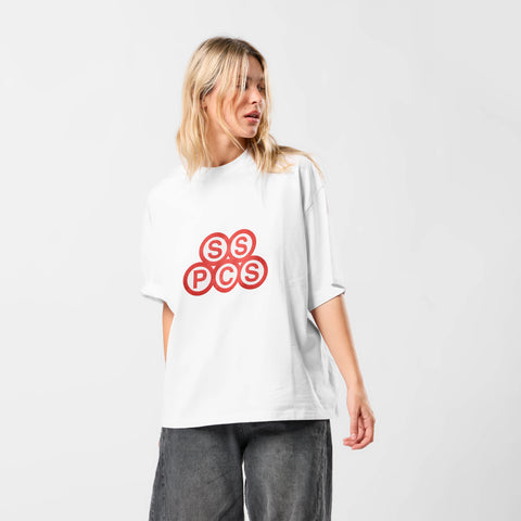 Winter2 / Stack Unit Tee - White