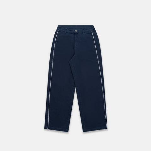 S2 / Stamped Piping Barrel Pants - Nightfall