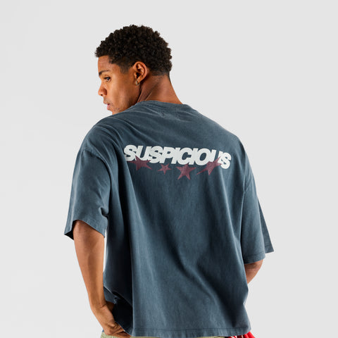 Suspicious Cowboys / Star Tee - Washed Nightfall