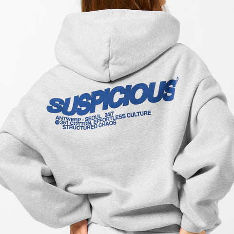 +351 Cotton / Structured Chaos Hoodie - Ash