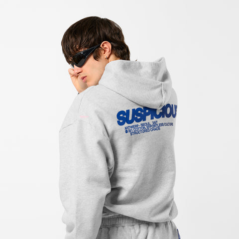 +351 Cotton / Structured Chaos Hoodie - Ash